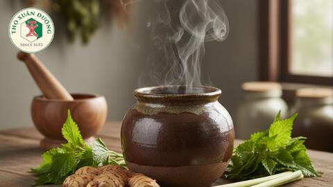 Giải cảm với bộ ba gừng, tía tô, sả