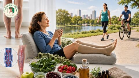 Loại bỏ chứng giãn tĩnh mạch một cách tự nhiên