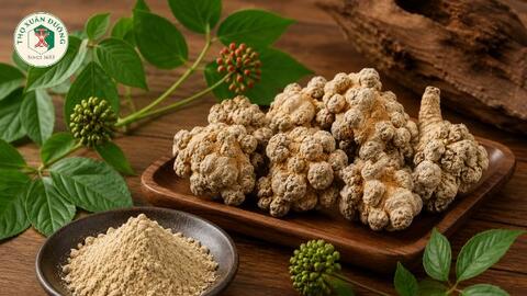 Tác dụng quý của tam thất