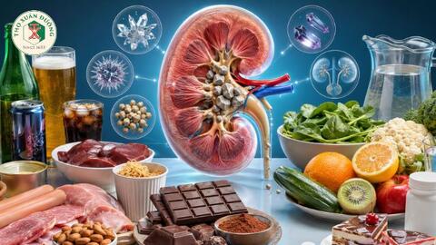 Những thực phẩm nên tránh với bệnh nhân sỏi thận