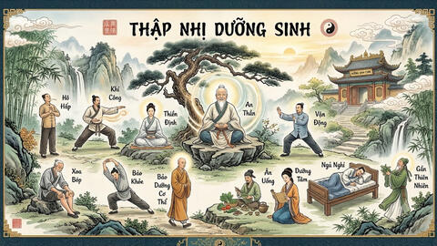 Thể dục sinh lý: Yoga, khí công và thập nhị dưỡng sinh