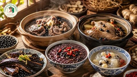 Món ăn bài thuốc với đậu đen cải thiện sức khỏe và một số bệnh
