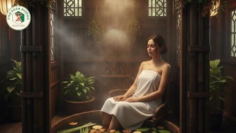 Liệu pháp xông ngâm tắm thảo dược hồi phục cơ thể như thế nào?