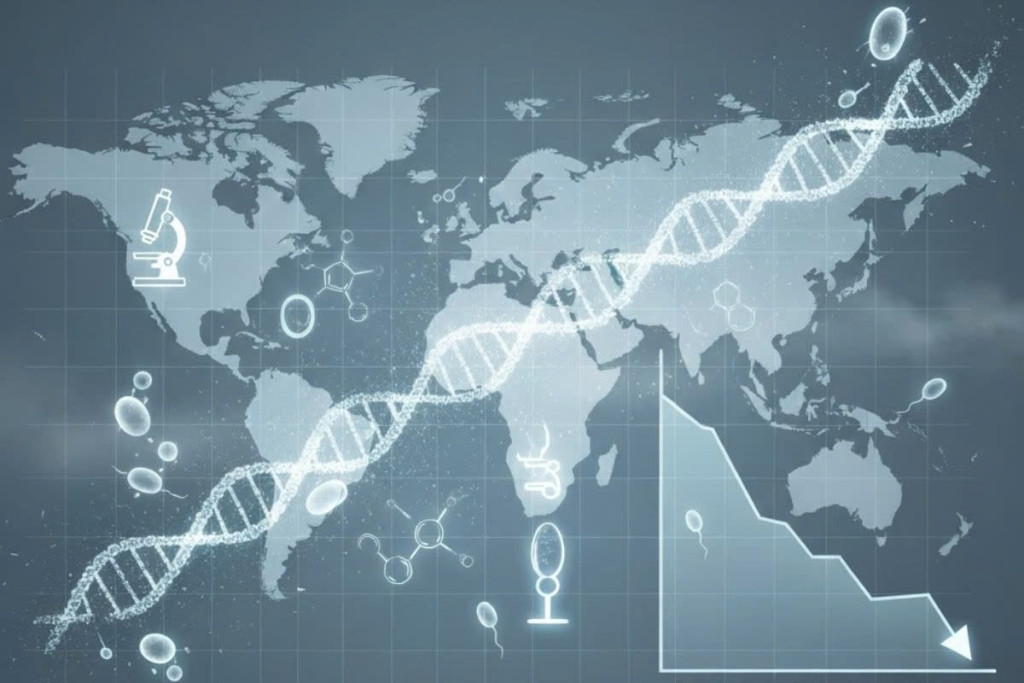 Sức khỏe sinh sản của con người đang suy giảm trên quy mô toàn cầu, trở thành một vấn đề y học đáng lo ngại (Ảnh minh hoạ)